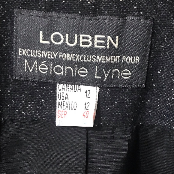 LOUBEN Mélanie Lyne Blazer Size 12 (LG) - Picture 2 of 3